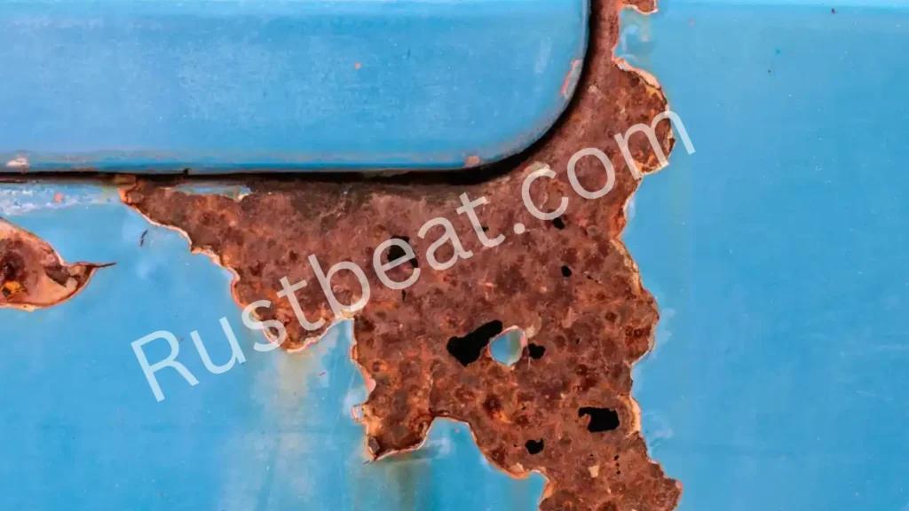 how rapidly rust spread